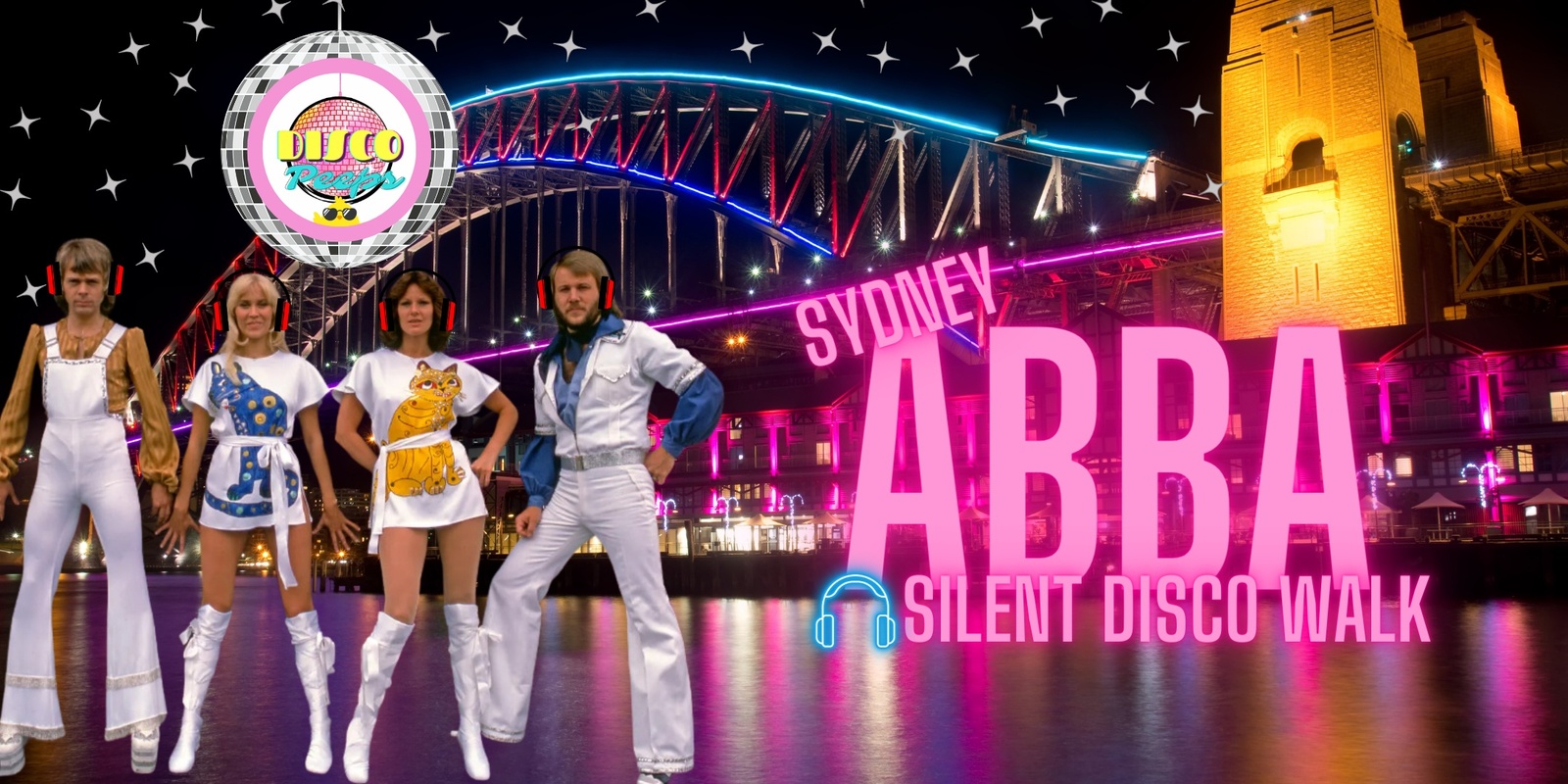 Banner image for ABBA-Themed Silent Disco Party Walk