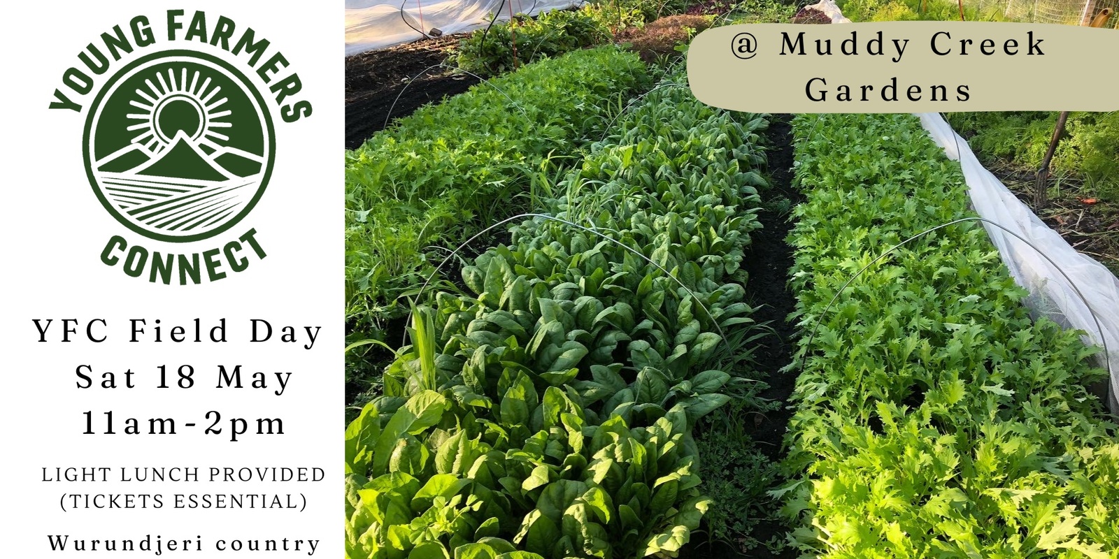 Banner image for Young Farmers Connect Field Day at Muddy Creek Gardens - POSTPONED TBA