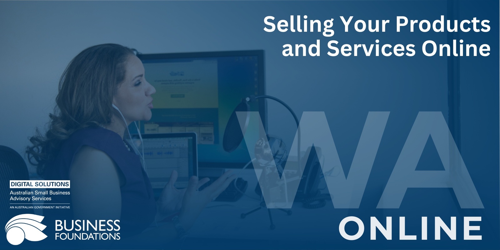 Banner image for Selling Your Products and Services Online - 23.10