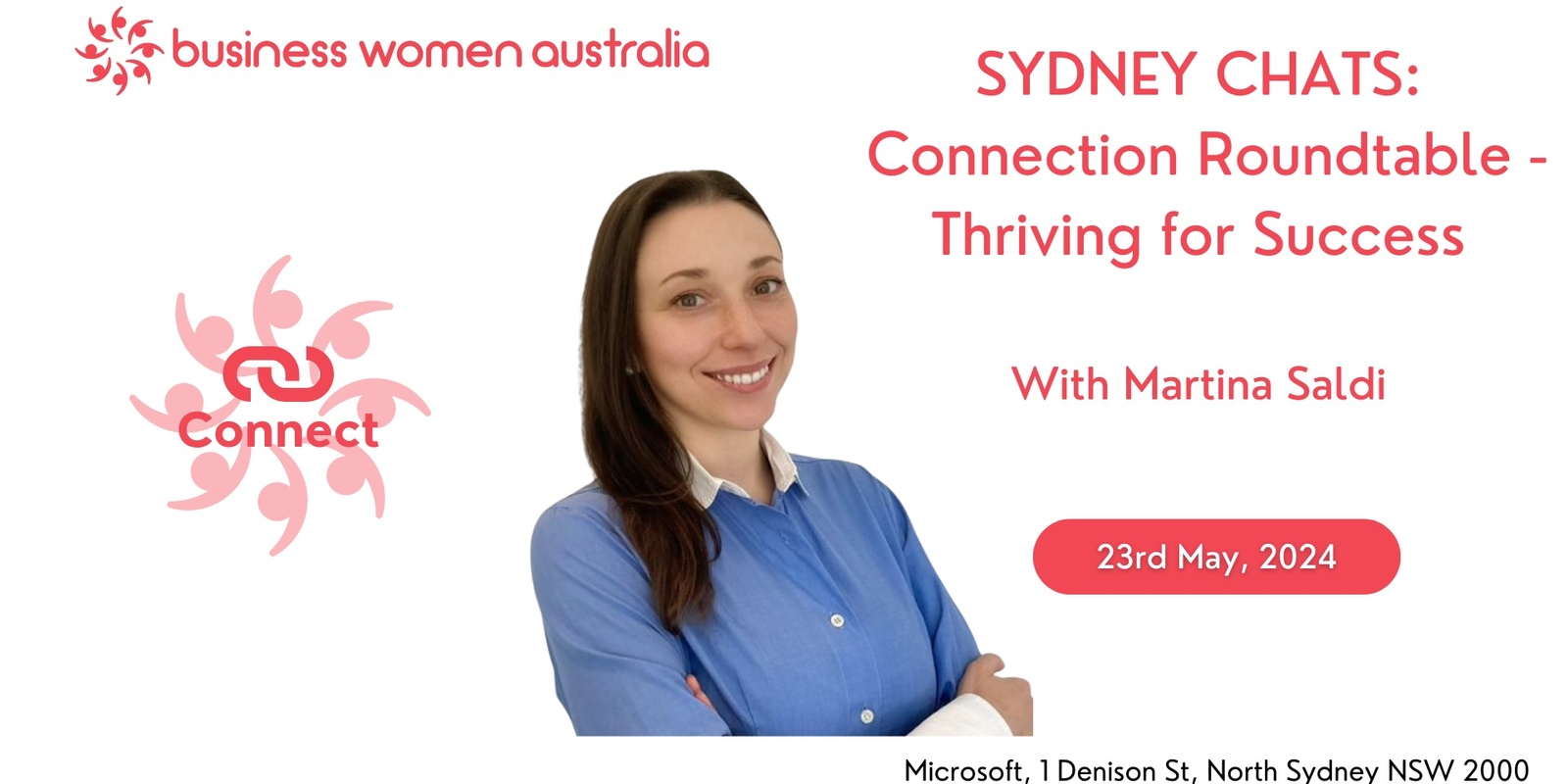 Banner image for Sydney Chats: Connection Roundtable  - Thriving for Success