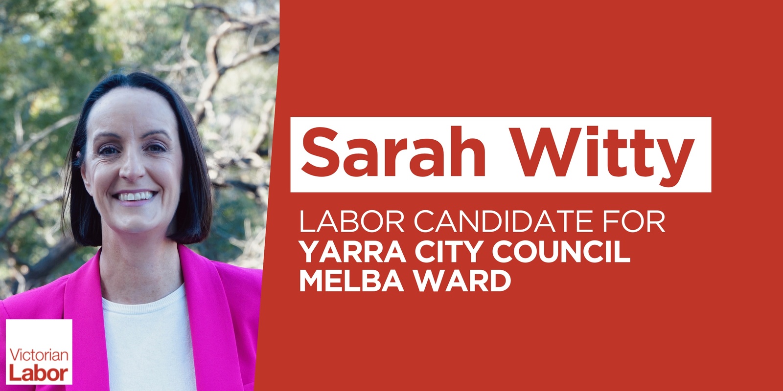 Banner image for Donate to Sarah Witty - Labor for Melba Ward!