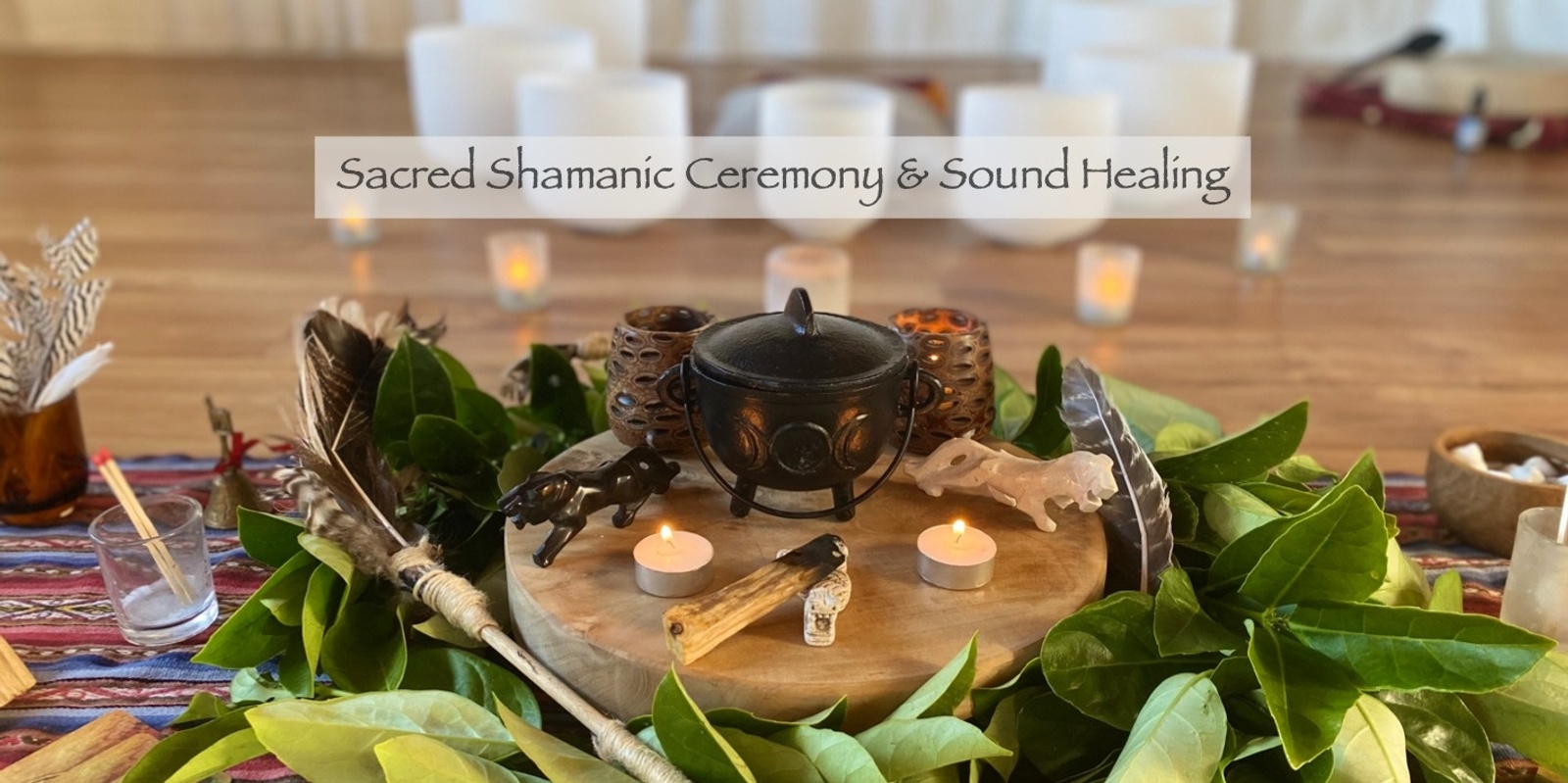 Banner image for Sacred Shamanic Fire Ceremony & Sound Healing  