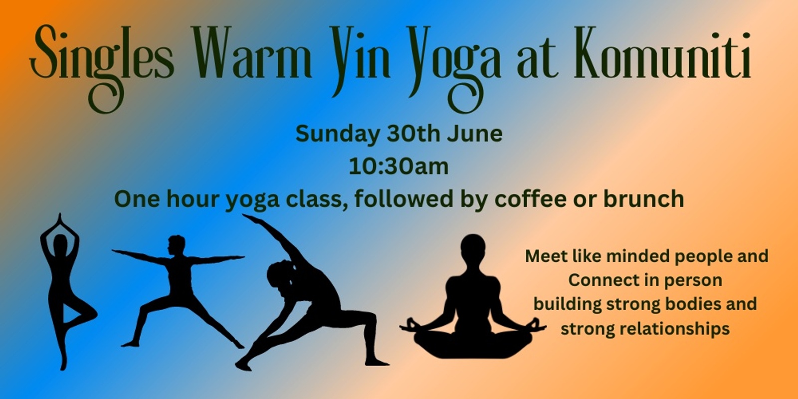 Banner image for Singles Warm Yin Yoga 