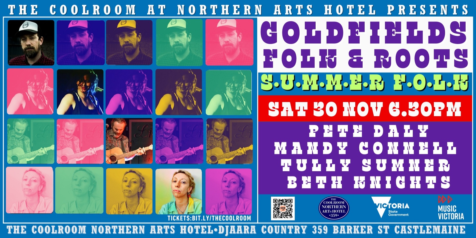 Banner image for Goldfields Folk & Roots: Summer Folk