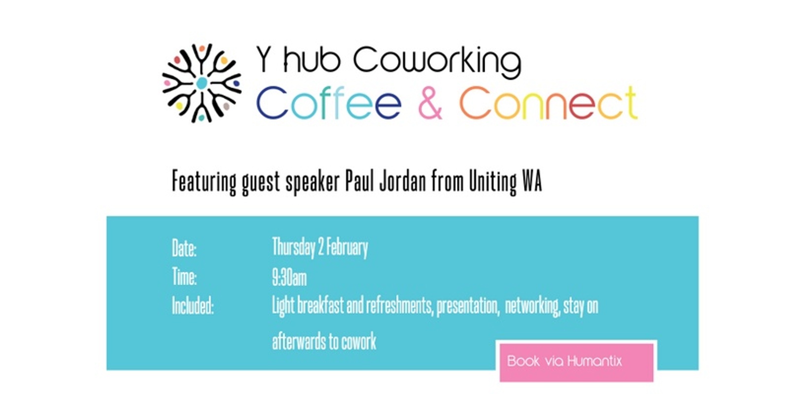 Banner image for Yhub Coffee & Connect with Paul Jordan @ Uniting WA 