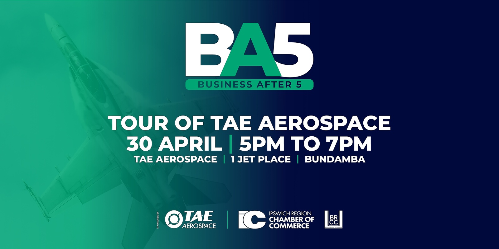 Banner image for Business After 5 - TAE Aerospace 2024
