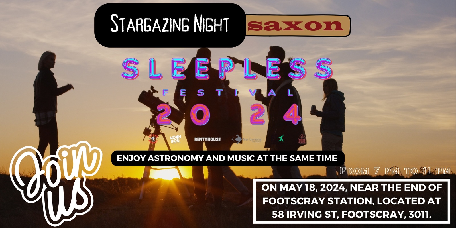 Banner image for Stargazing Night Saxon