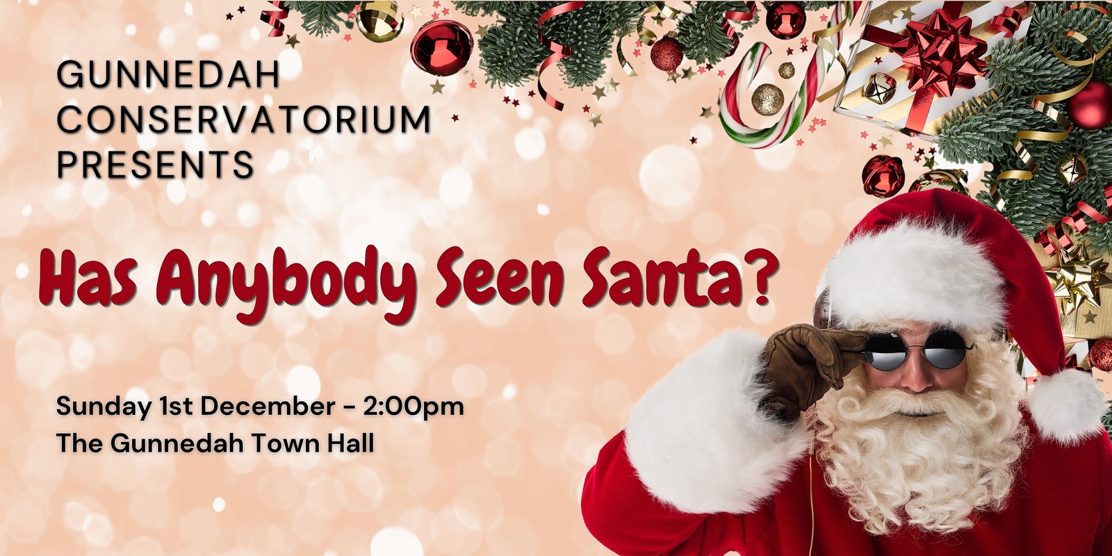 Banner image for Has Anybody Seen Santa? Christmas Musical