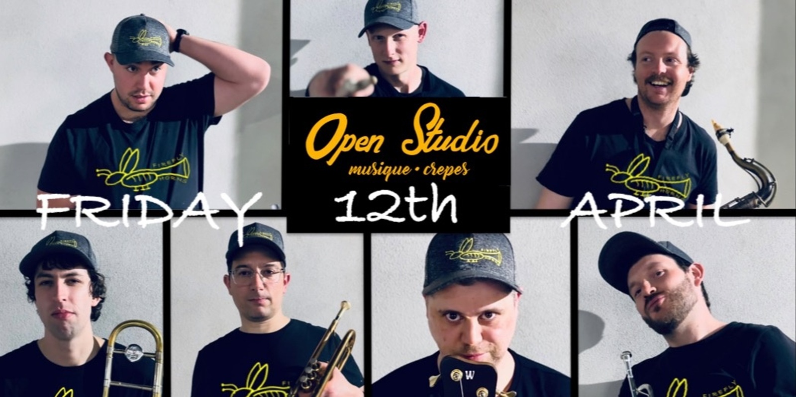 Banner image for Firefly Horns - Funk Dance Party at Open Studio