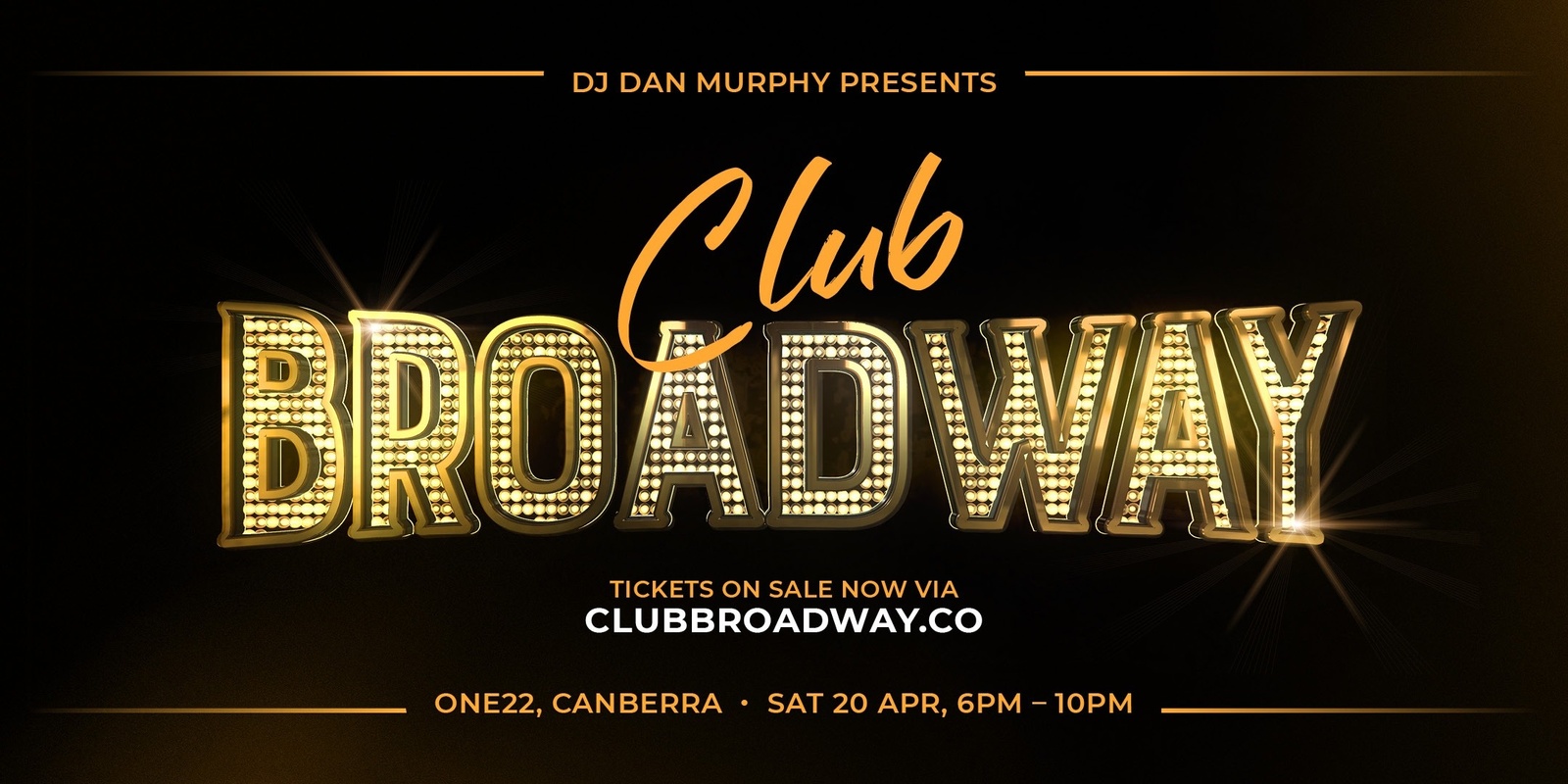 Banner image for Club Broadway: Canberra [Sat 20 Apr]