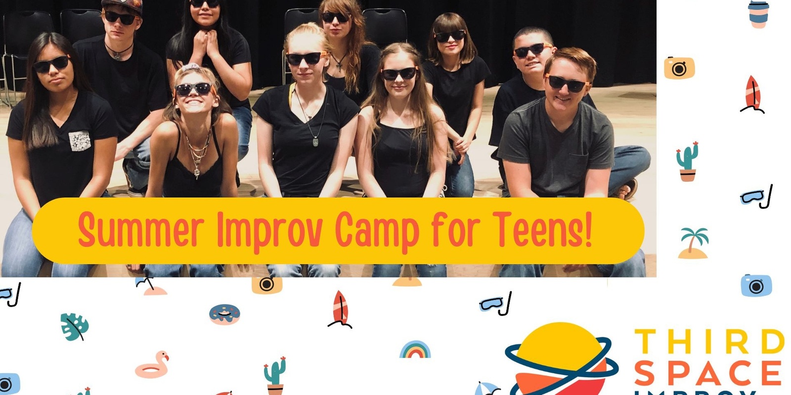 Banner image for Teen*Prov – a teen improv summer camp