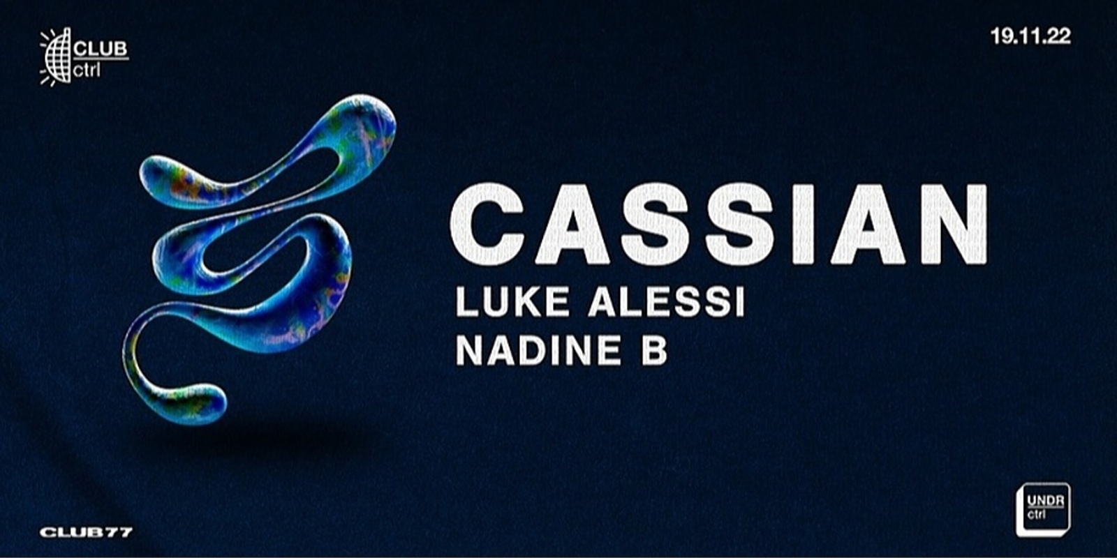 Banner image for CLUB ctrl: Cassian