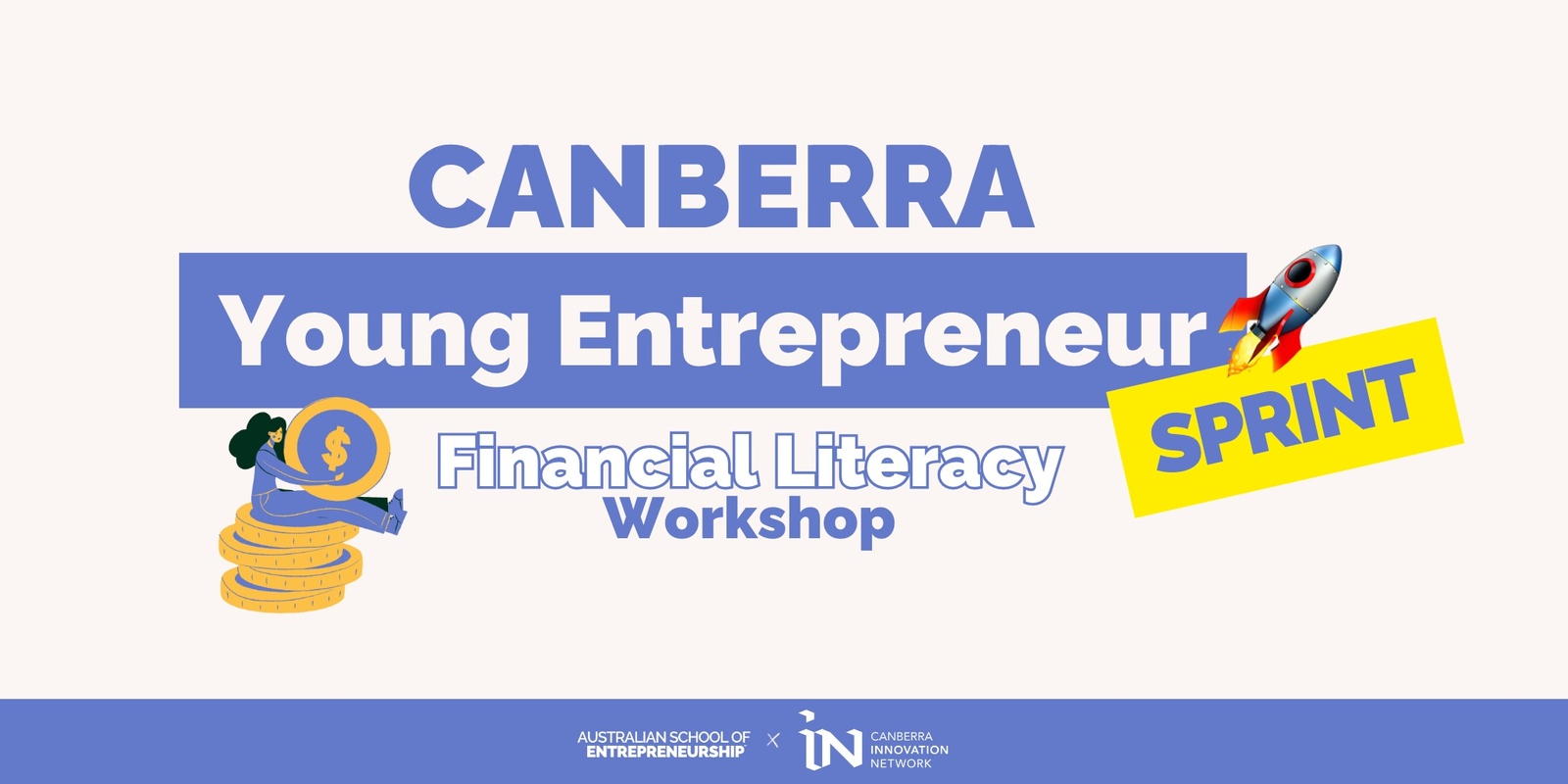 Banner image for Canberra Entrepreneur Sprint: Financial Literacy Masterclass