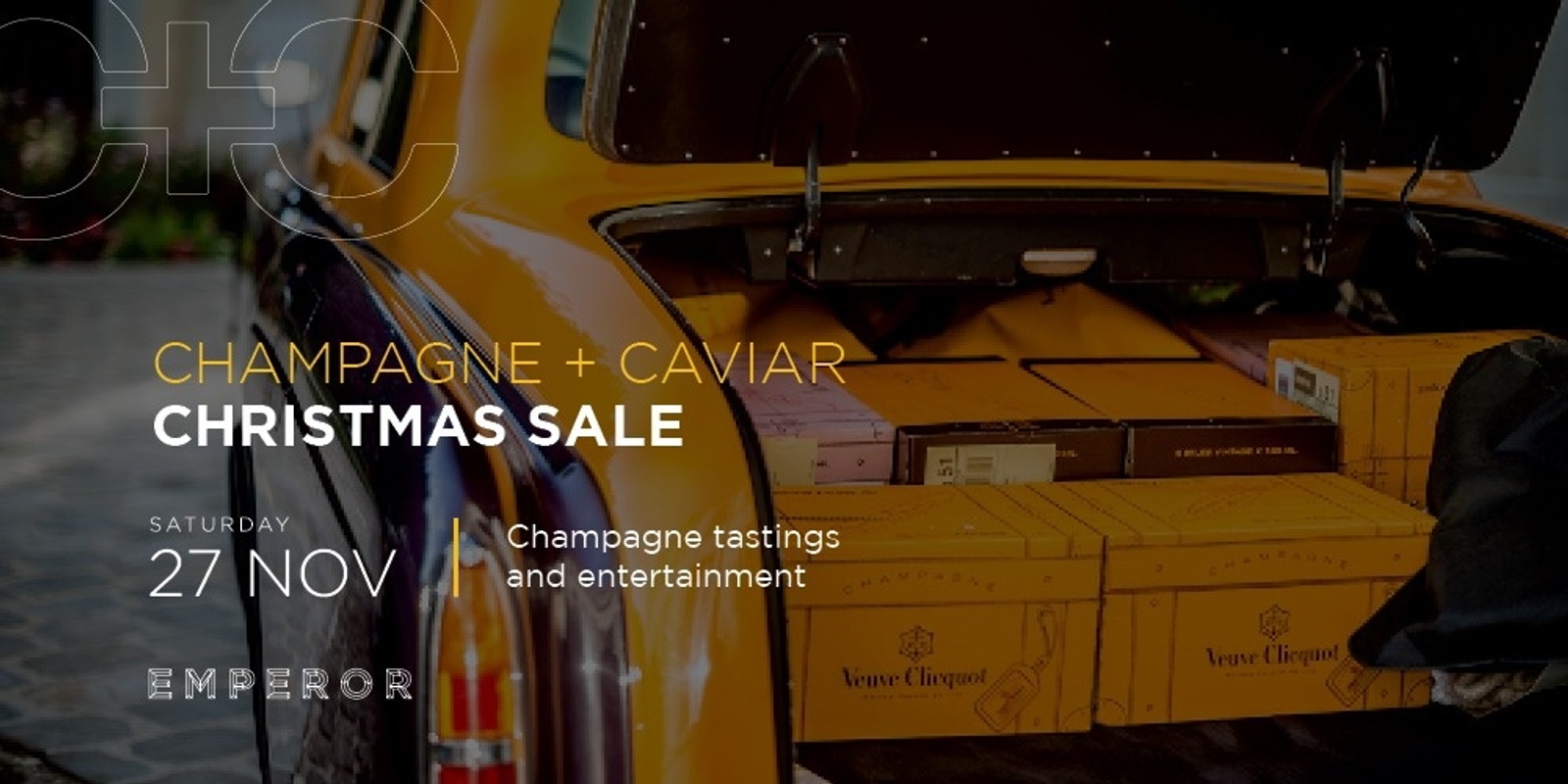 Banner image for Champagne + Caviar Christmas Car Boot Sale 