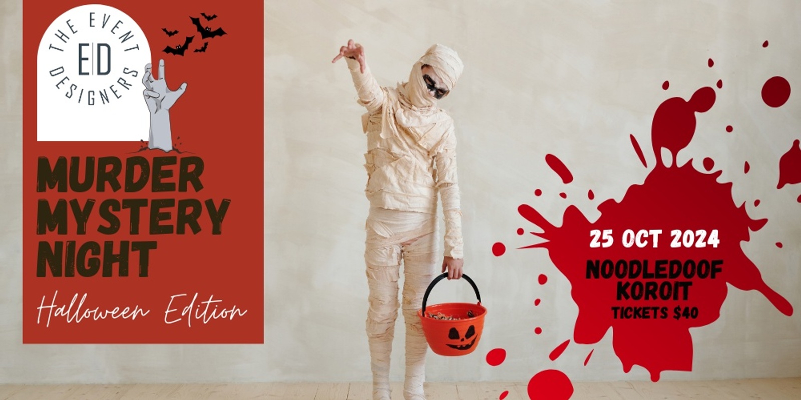 Banner image for MURDER MYSTERY NIGHT - HALLOWEEN EDITION