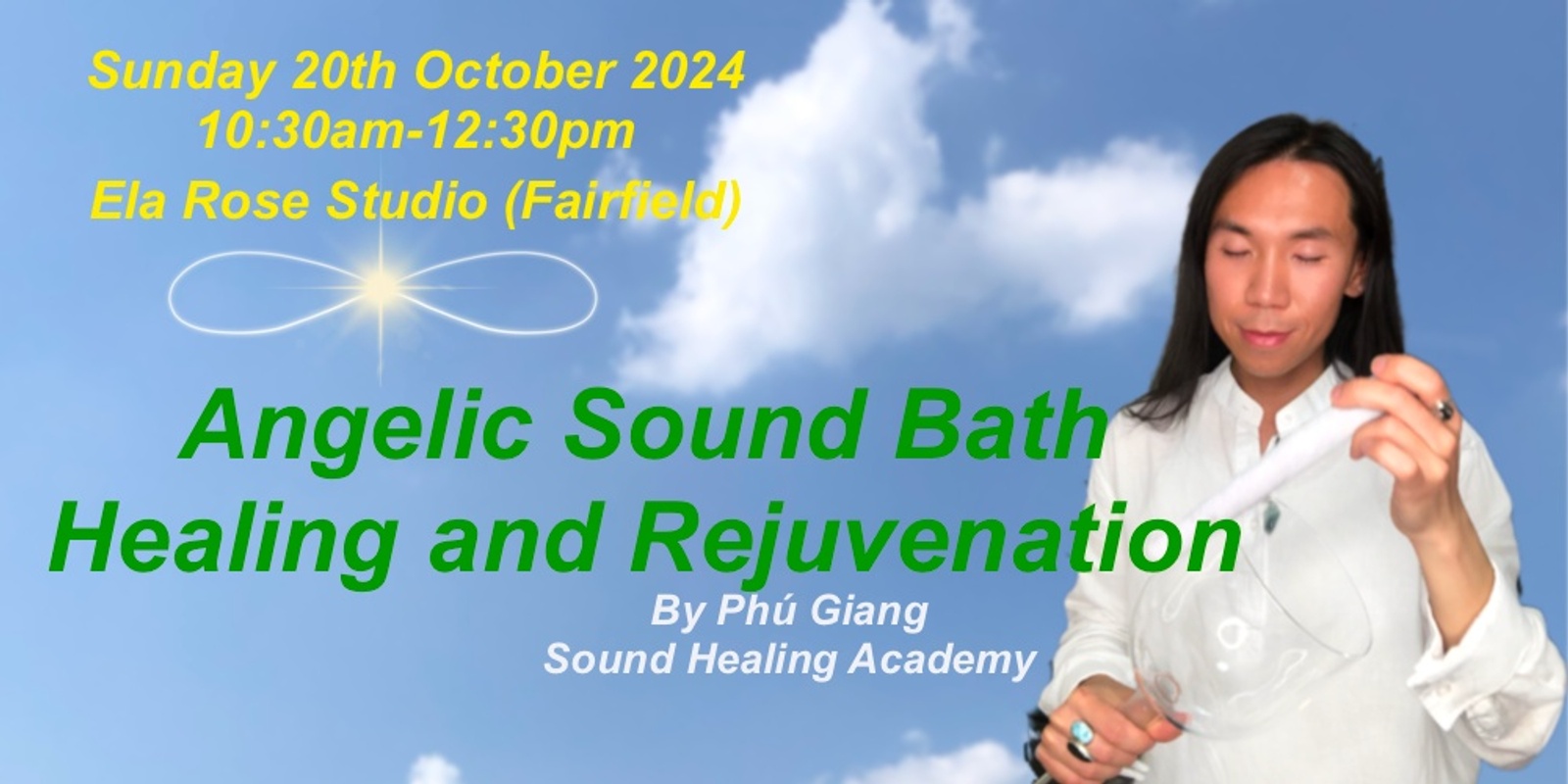 Banner image for Deep Relaxation Sound Bath for Healing and Rejuvenation