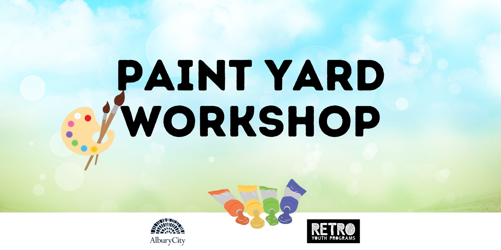 Banner image for Paint Yard Workshop - Retro Spring School Holiday Program