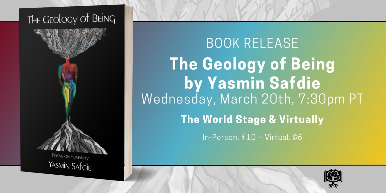 Banner image for Book Release: The Geology of Being by Yasmin Safdie