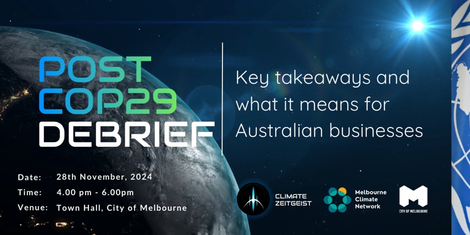 Banner image for COP29- Key Takeaways for Australian Businesses