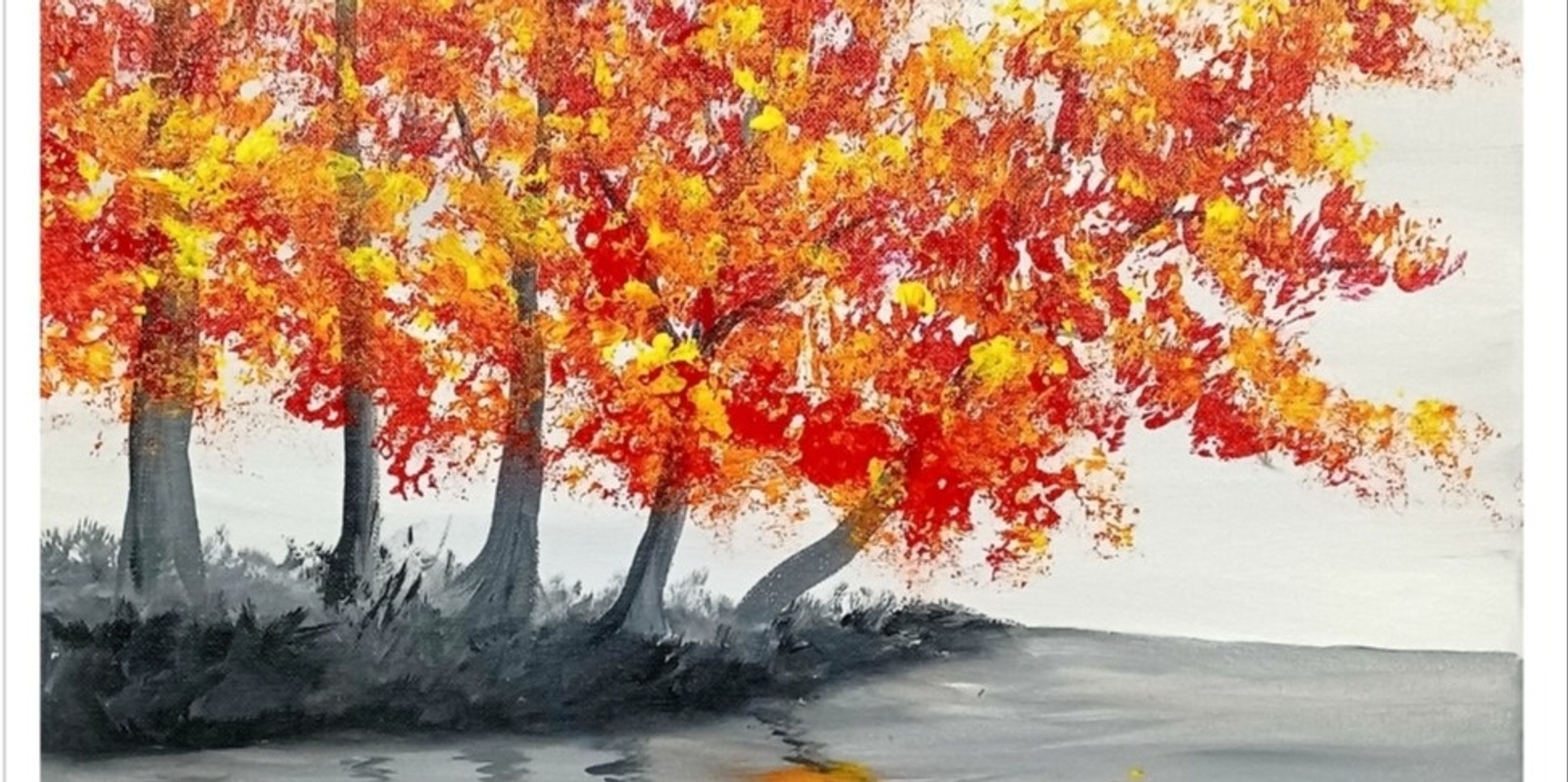 Banner image for Fall Leaves Paint and Sip Event 