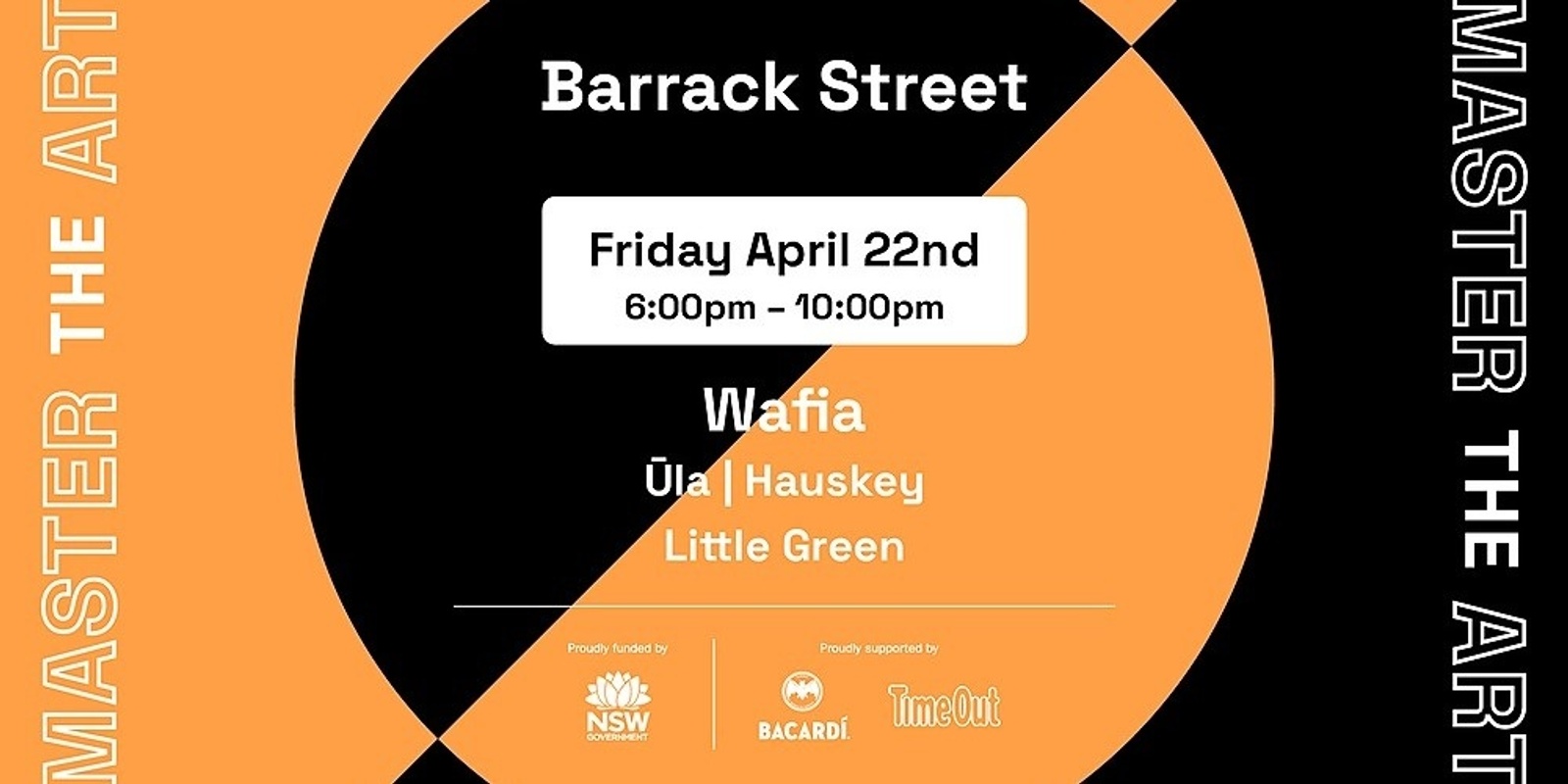 Banner image for Master The Art - Friday Night Indie Showcase Feat. Wafia, Hauskey, Ūla, & Little Green