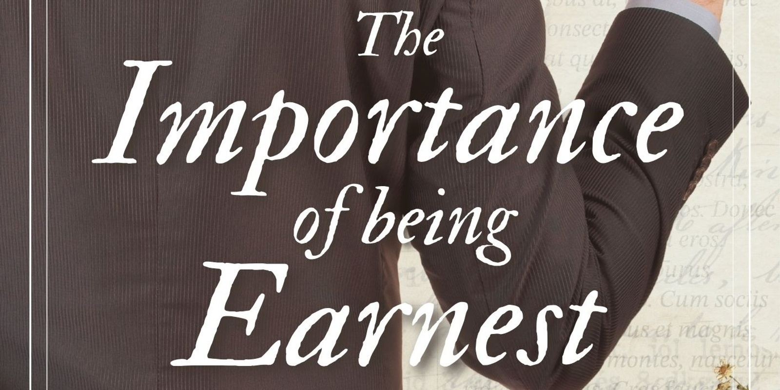 Banner image for The Importance of Being Ernest