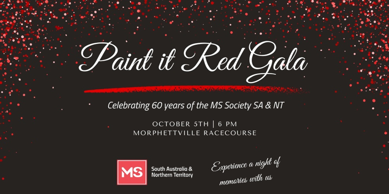 Banner image for MS Society SA & NT 60th Anniversary Gala