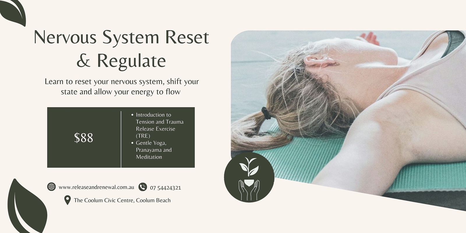 Banner image for Nervous System Reset & Regulate