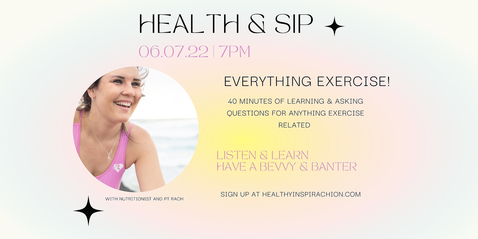 Banner image for Sip and Health