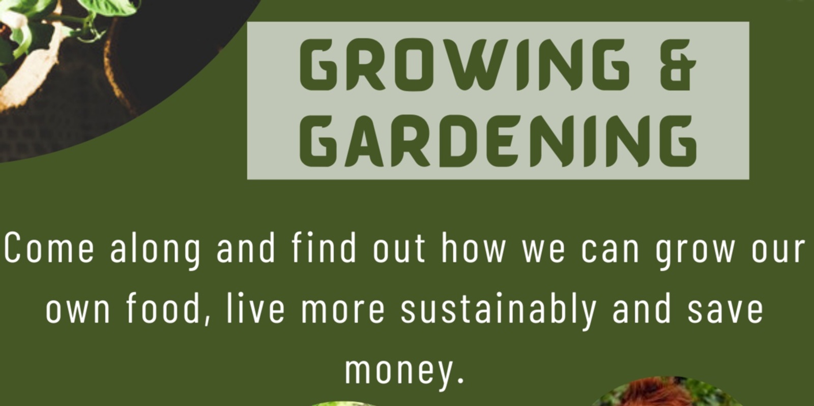 Banner image for Growing and Gardening 