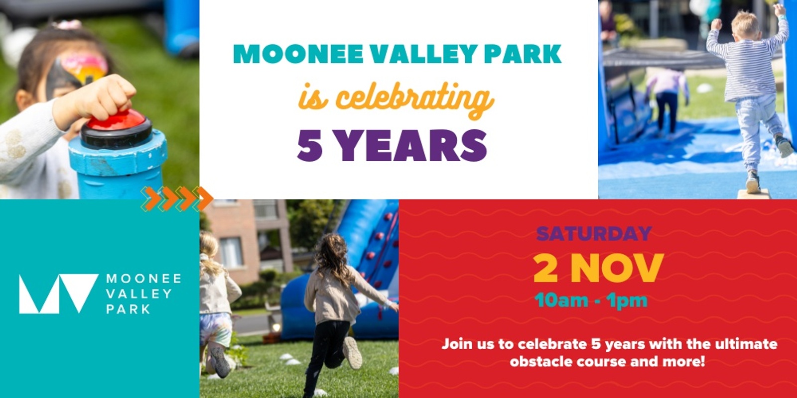 Banner image for Moonee Valley Park celebrates 5 Years