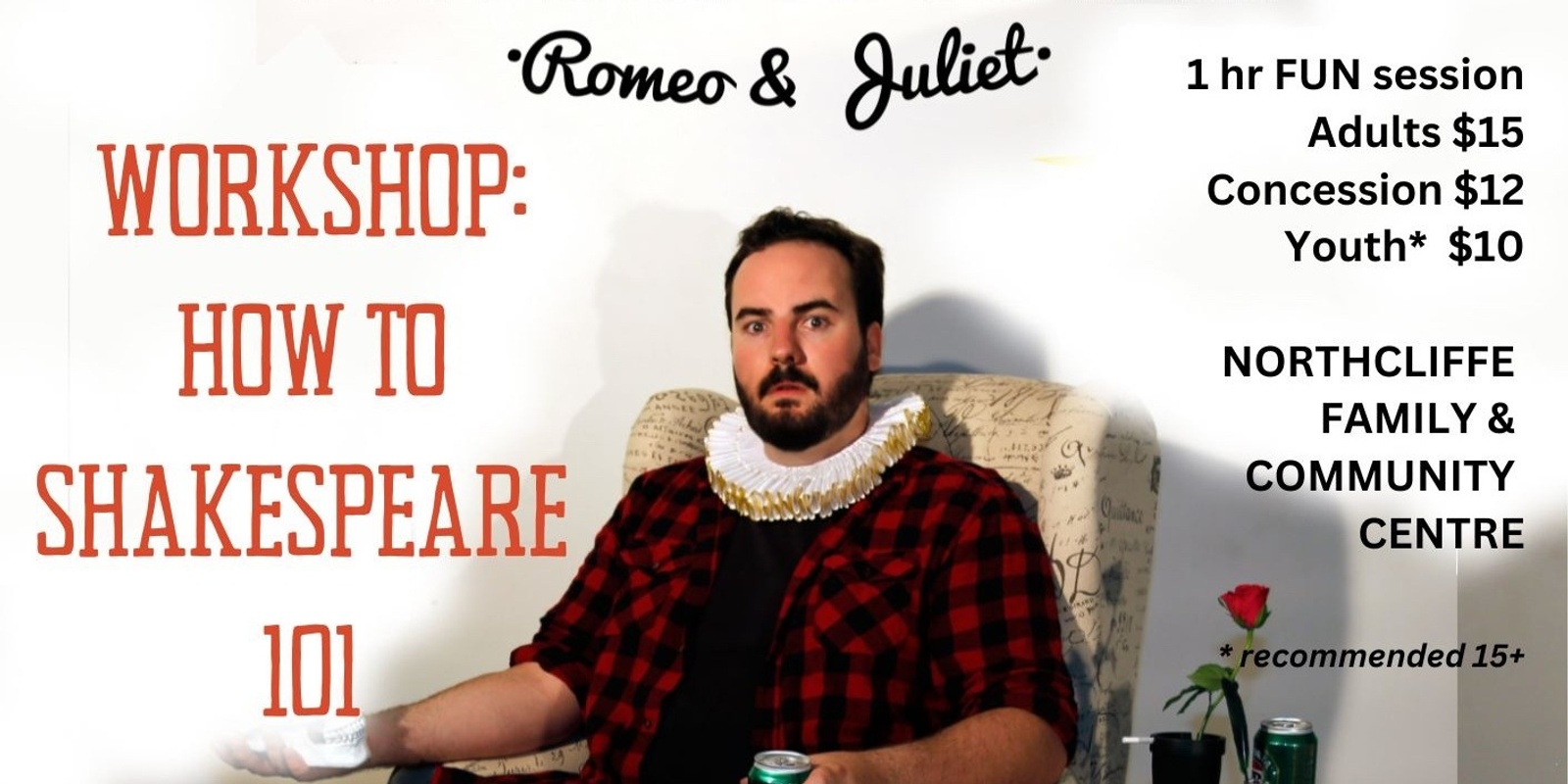 Banner image for How to Shakespeare 101 (Theatre workshop)