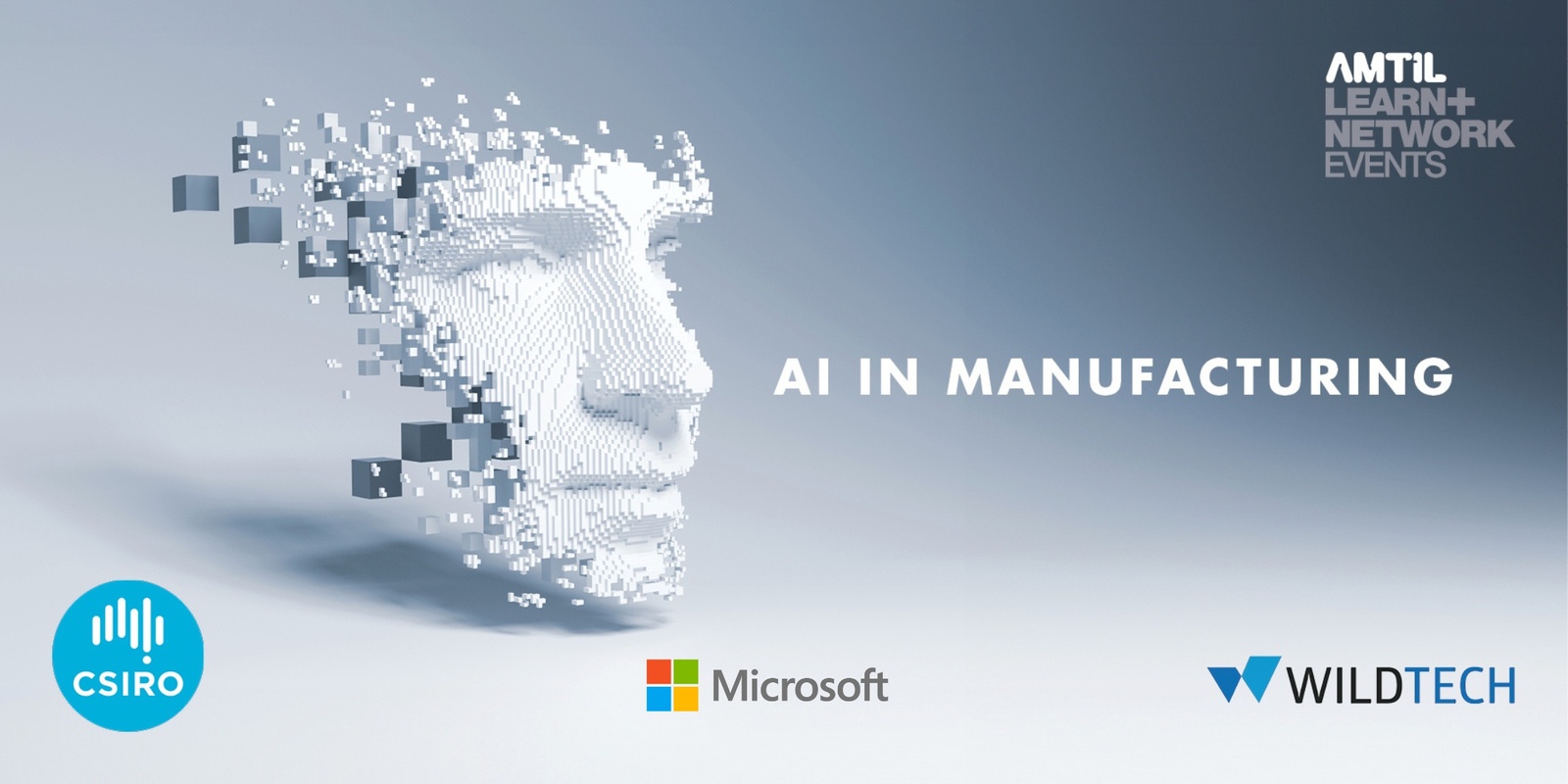 Banner image for AI in Manufacturing speaker and networking event NSW