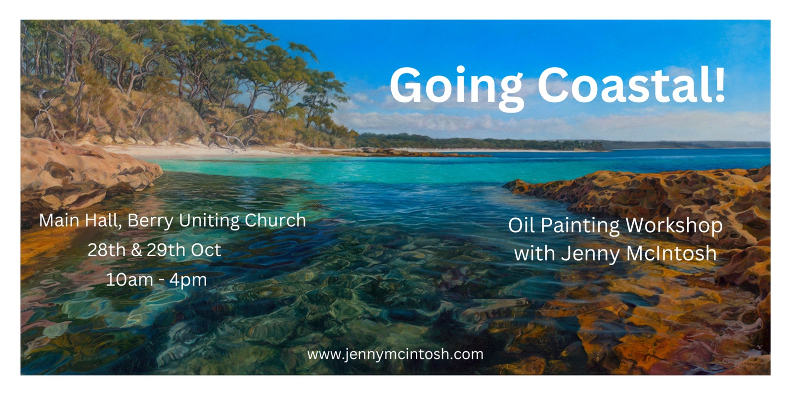 Banner image for Going Coastal!  Oil Painting Workshop