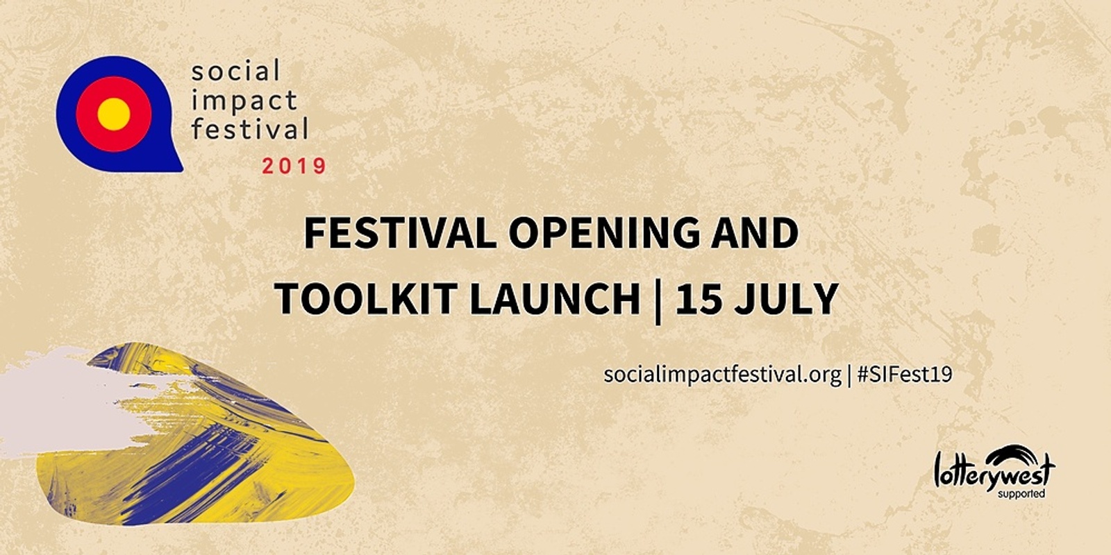 Banner image for Festival Opening & Social Impact Toolkit Launch 2019