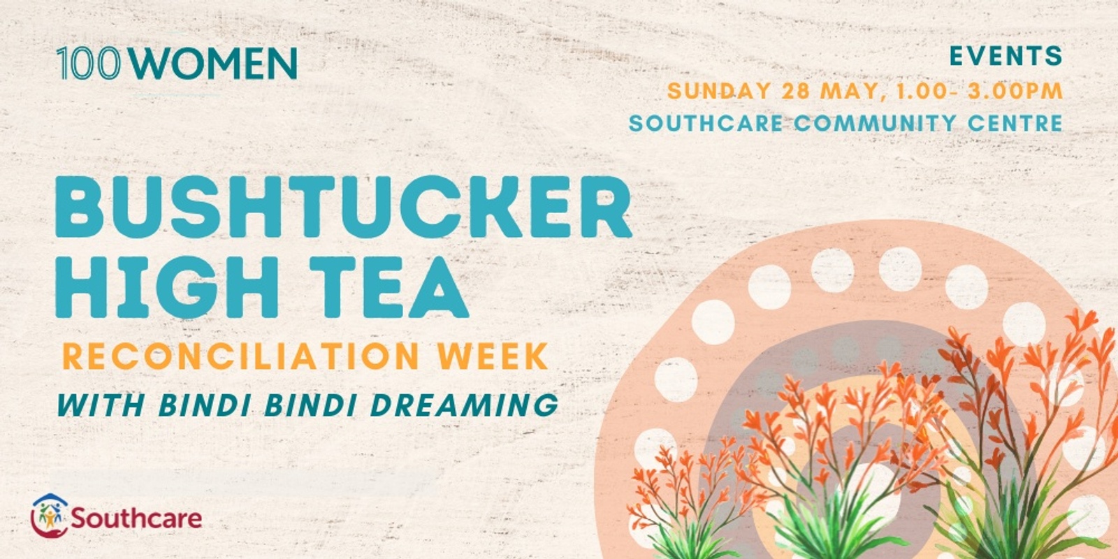 100 Women - Bushtucker High Tea with Bindi Bindi Dreaming