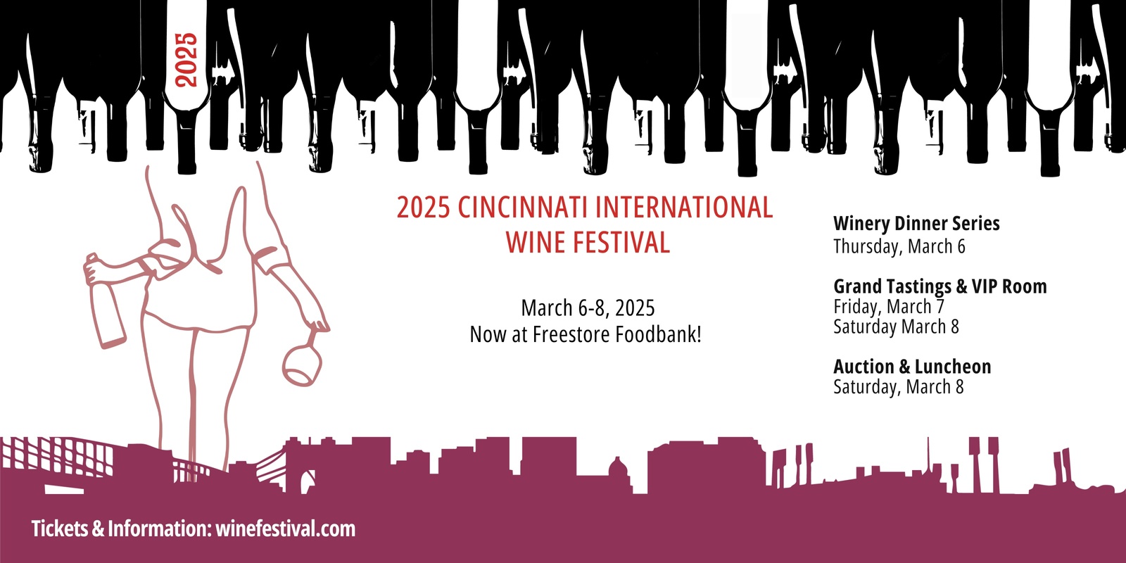 Banner image for Cincinnati International Wine Festival Grand Tastings 2025