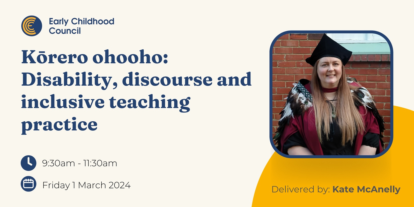 Banner image for Kōrero ohooho: Disability, discourse and inclusive teaching practice