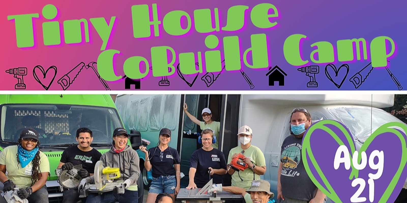 Banner image for Tiny House Co-build Camp by LATCH Collective
