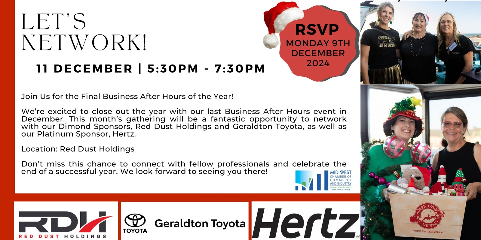 Banner image for December Business after Hours 