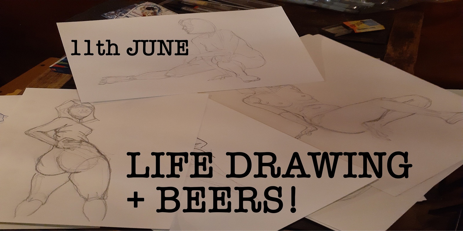 Banner image for Life Drawing and Beers
