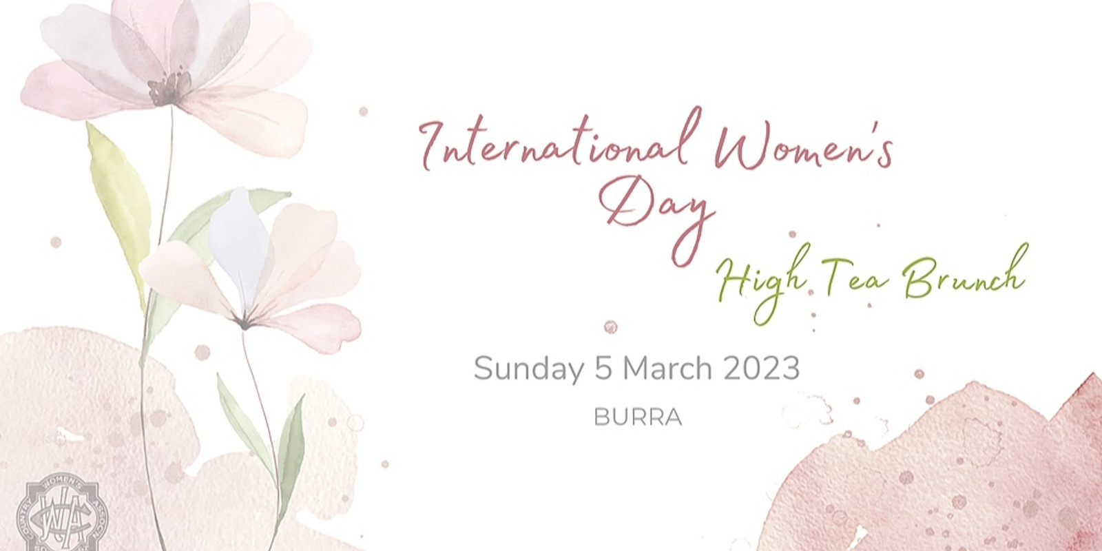 Banner image for SACWA Goyder Branch - International Women's Day 2023 High Tea Brunch 