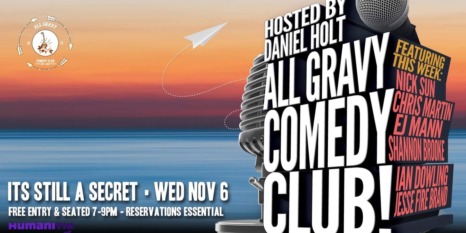 Banner image for All Gravy Comedy Club