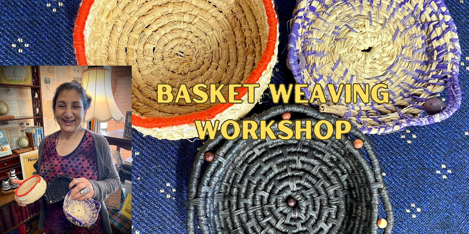 Banner image for Basket Weaving Workshop with Raven