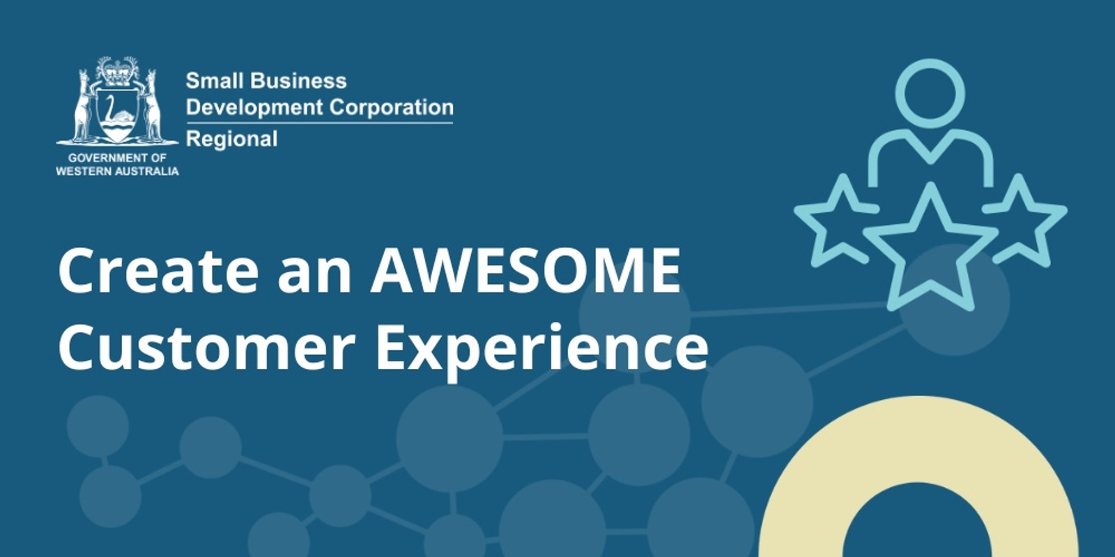 Banner image for Creating an AWESOME Customer Experience