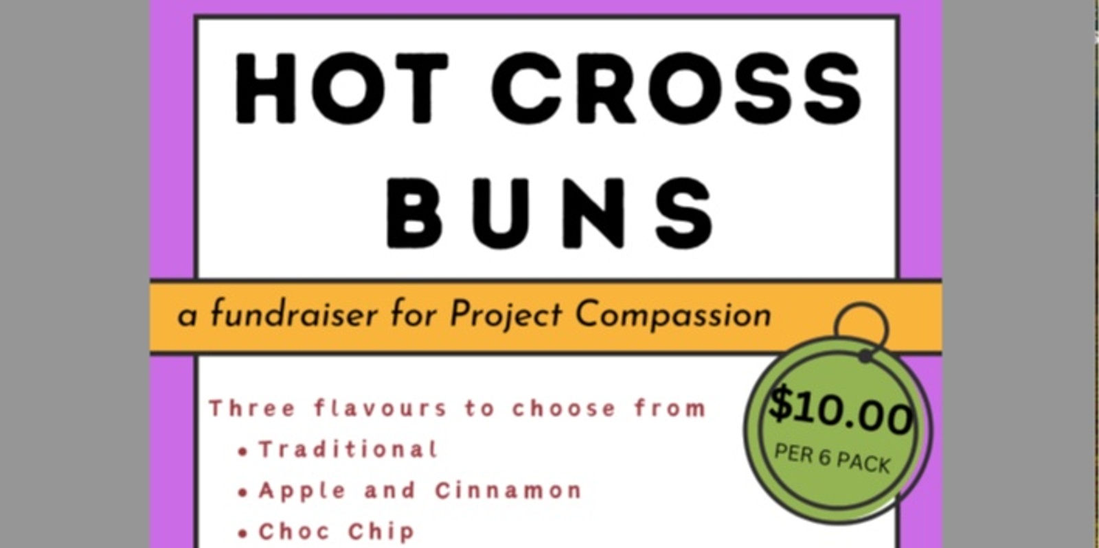 Banner image for FSSP Hot Cross Buns Fundraiser 