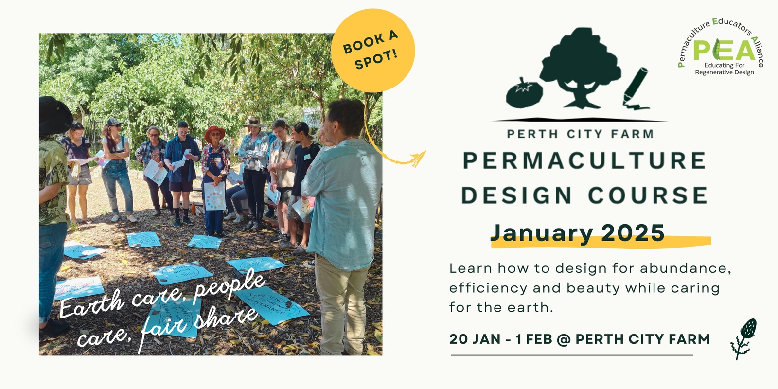 Banner image for Permaculture Design Course 2025