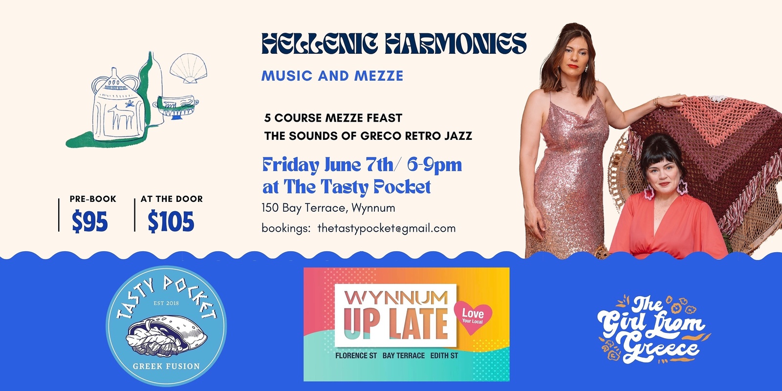 Banner image for Hellenic Harmonies - Music & Mezze