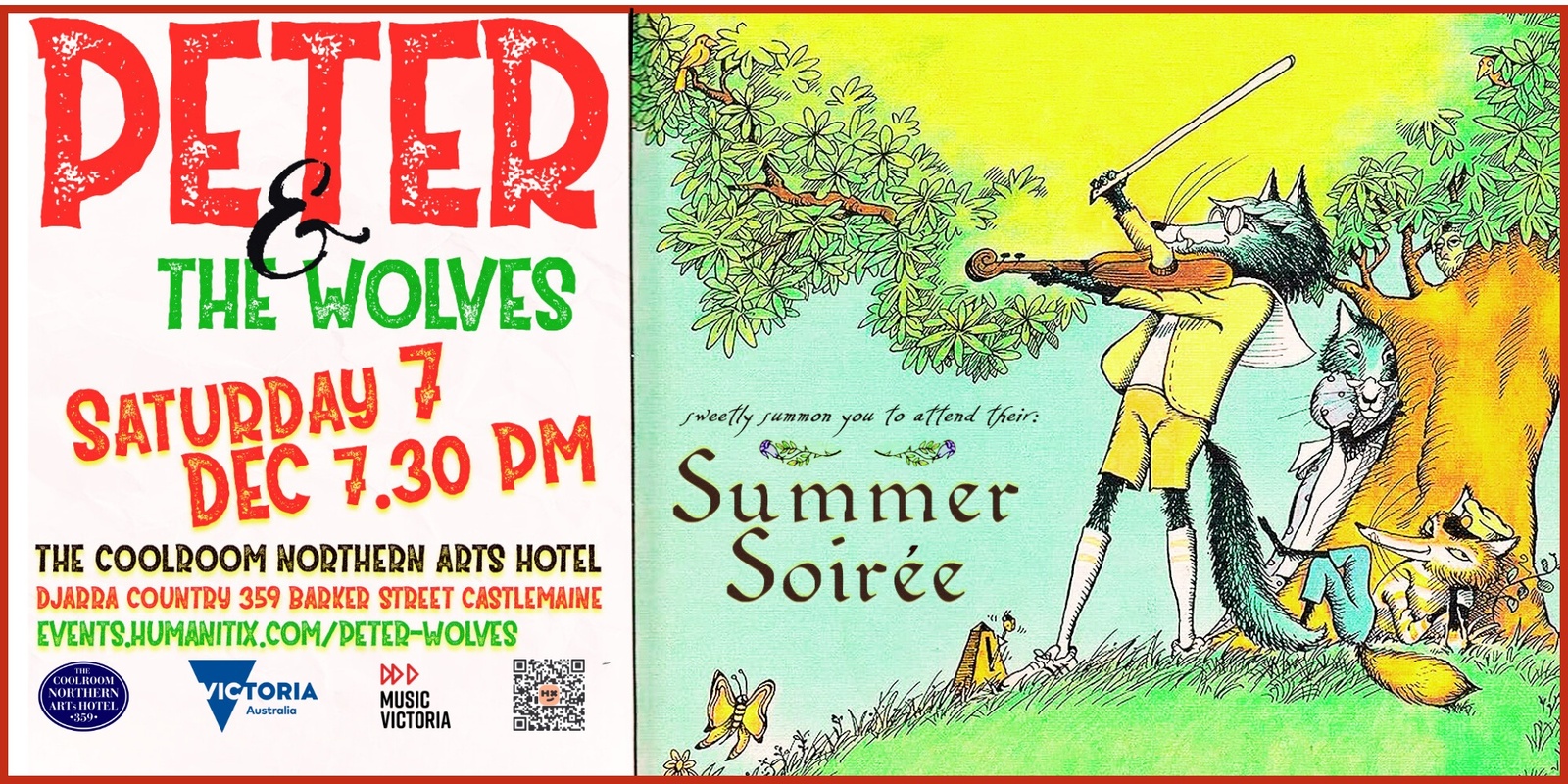 Banner image for Peter & The Wolves: Summer Soirée