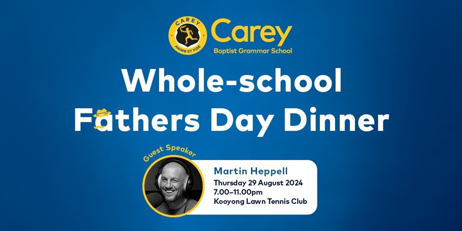 Banner image for Carey Father's Dinner 2024